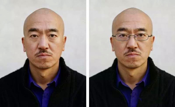 苏丹丨观念摄影：刘瑾肖像作品系列之一“戴眼镜的人”